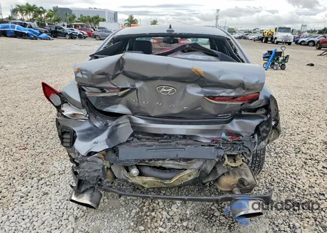 2018 Hyundai Sonata Sport из США, поврежденный, VIN 5NPE34AF7JH660970